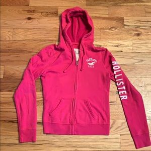 hollister zip-up